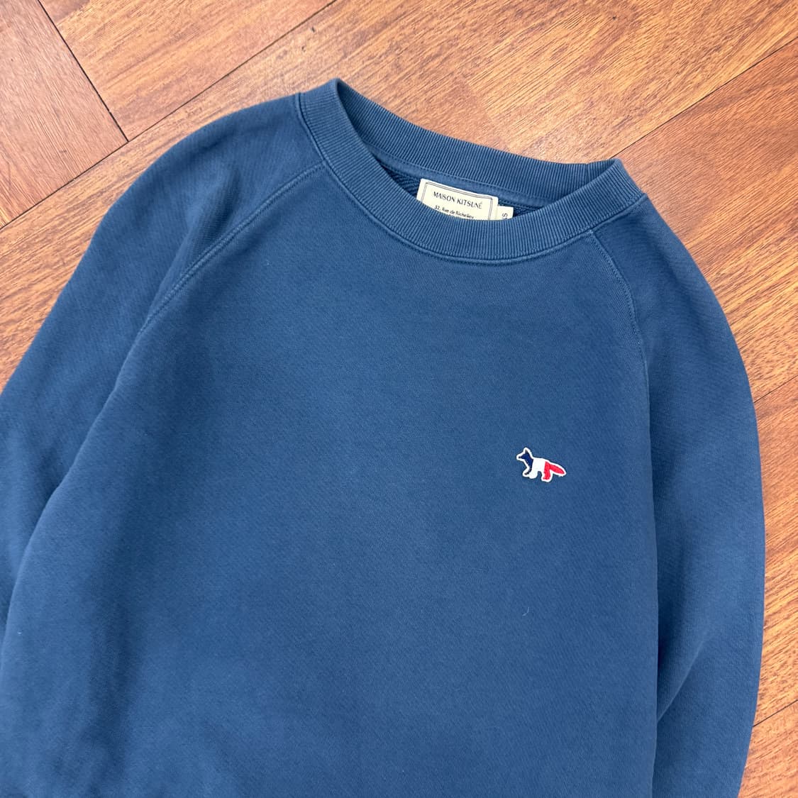 여성용 XS 메종키츠네 맨투맨 티셔츠  상품이미지3