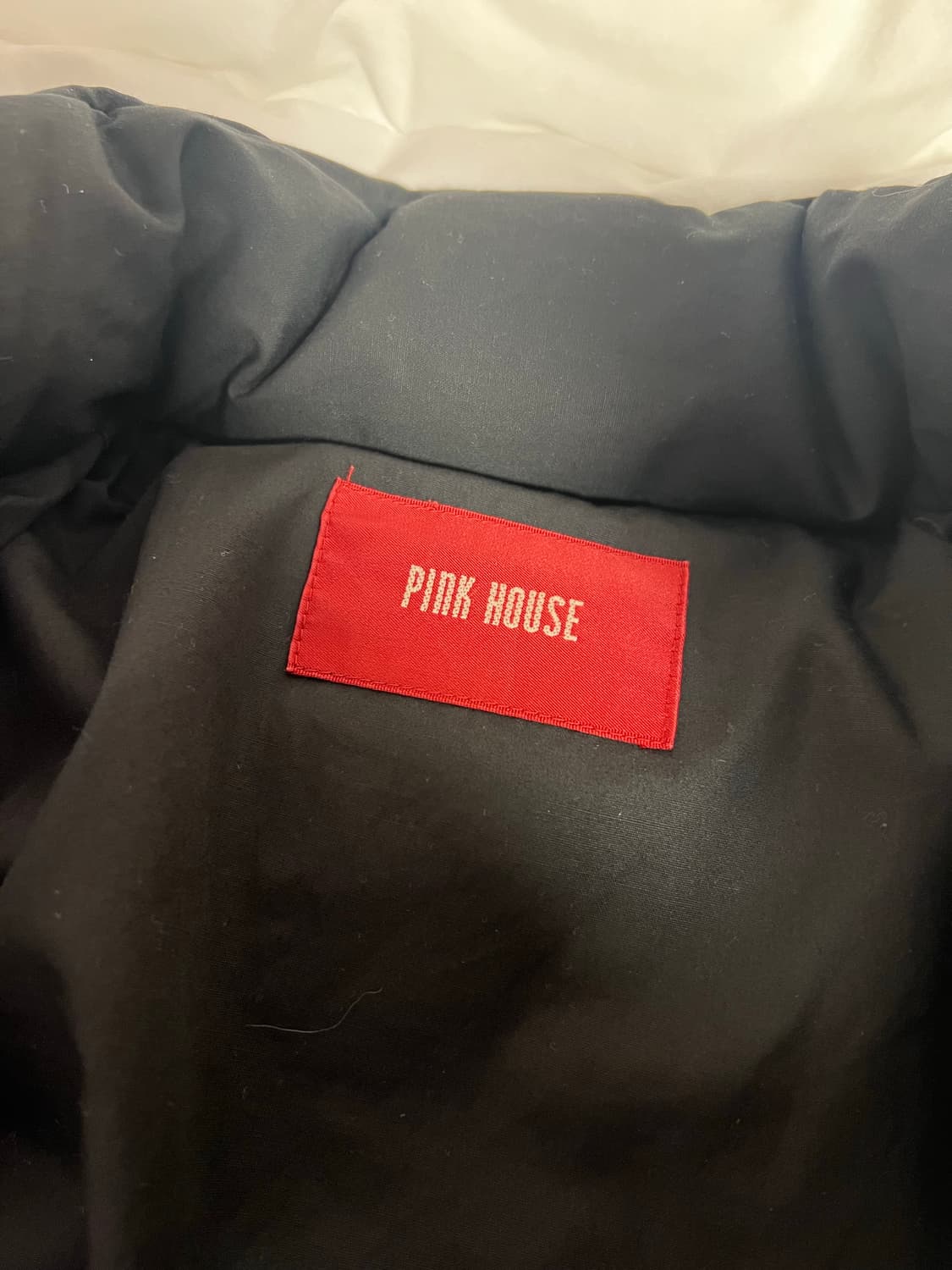 핑크하우스 레드 테디베어 패딩 다운 상품이미지5