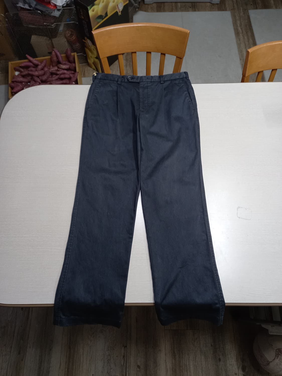 33 ROGATIS GREEN 스판 일자진 블랙 33-450 상품이미지1