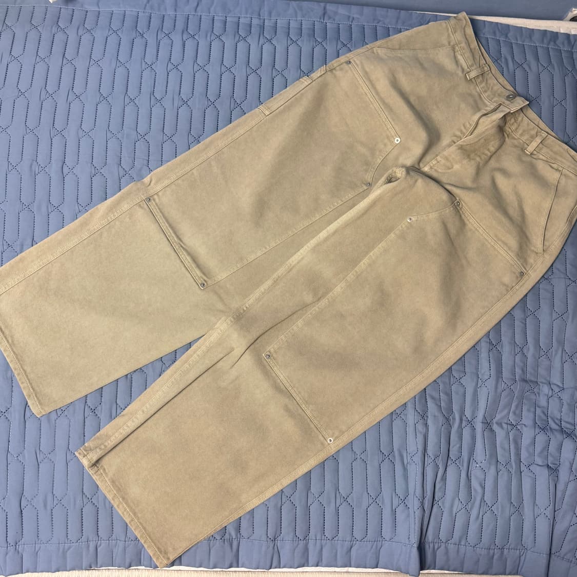 브라운야드 카펜터데님 워시드베이지 상품이미지4