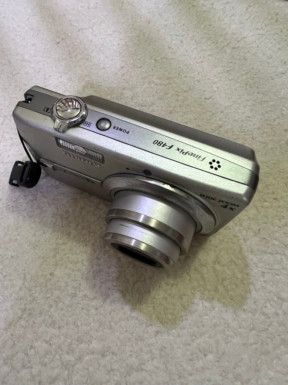 풀박스) 후지필름 파인픽스 f480 실버 빈티지 디카 상품이미지4