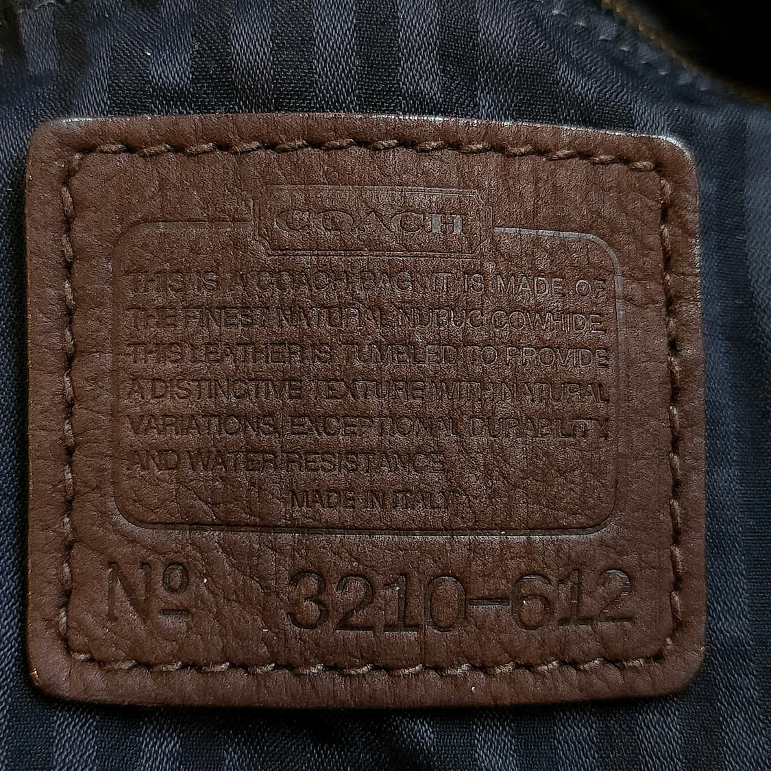 90s 올드코치 레더백 마리에타 드로스트링 숄더백 코치 복조리백 상품이미지8