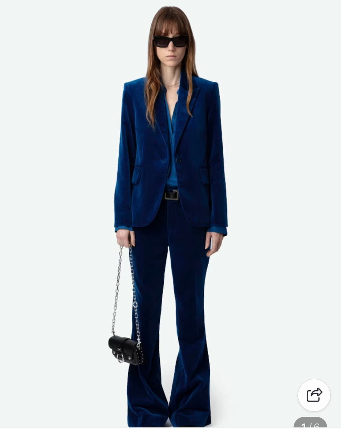 쟈딕앤볼테르 vavy velvet 블레이져 상품이미지1