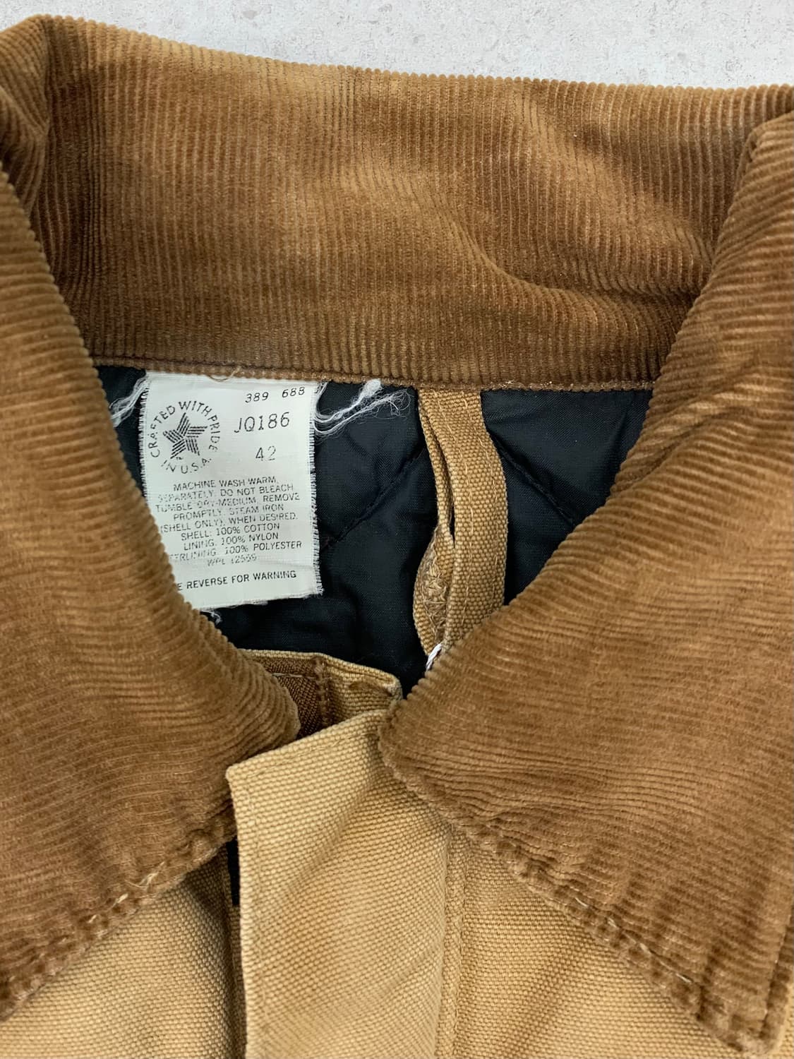 Carhartt 80s 칼하트 JQ186 100주년 트레디셔널 자켓 상품이미지3