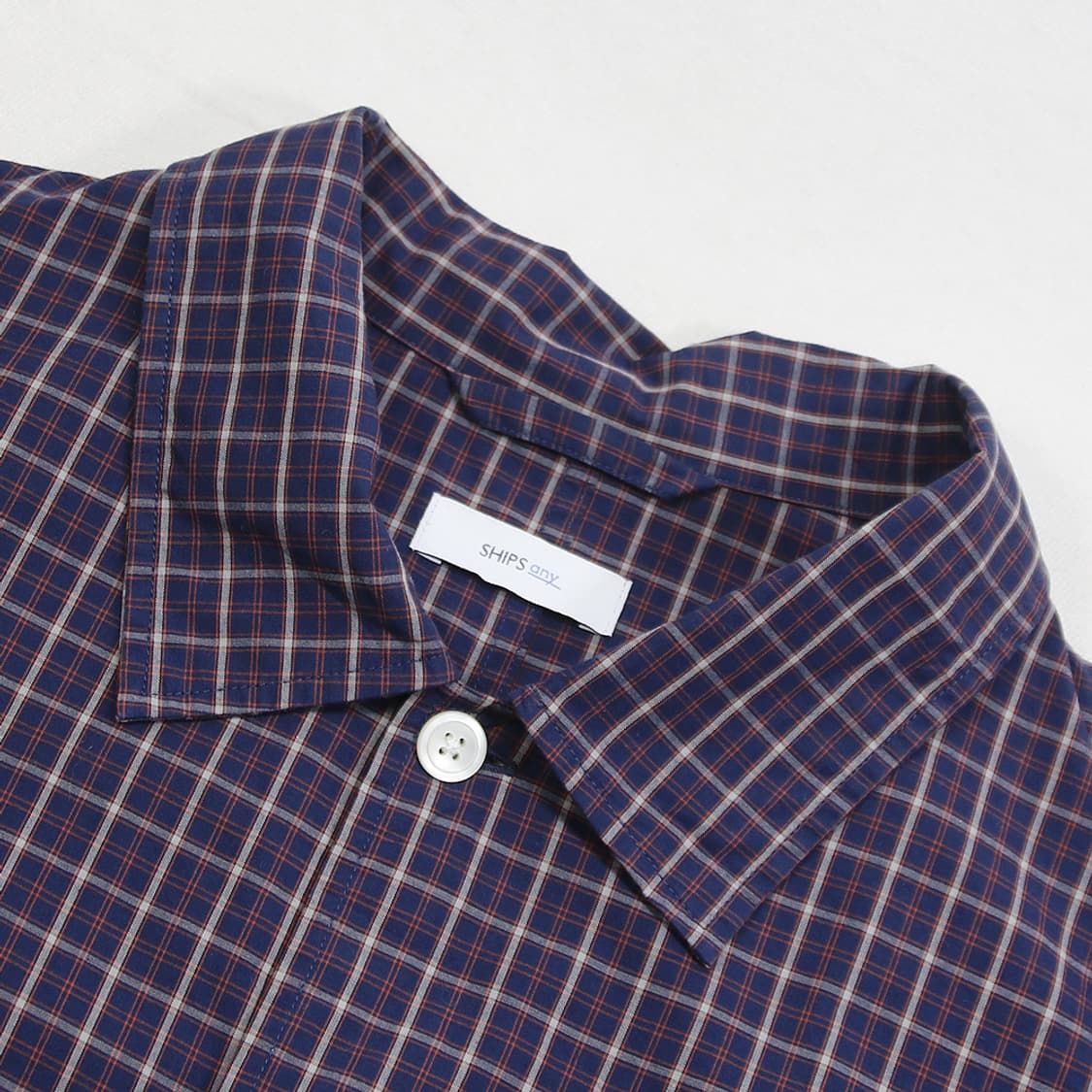 (착용컷) SHIPS any 체크 파자마 셔츠 (남성용 100) 상품이미지5
