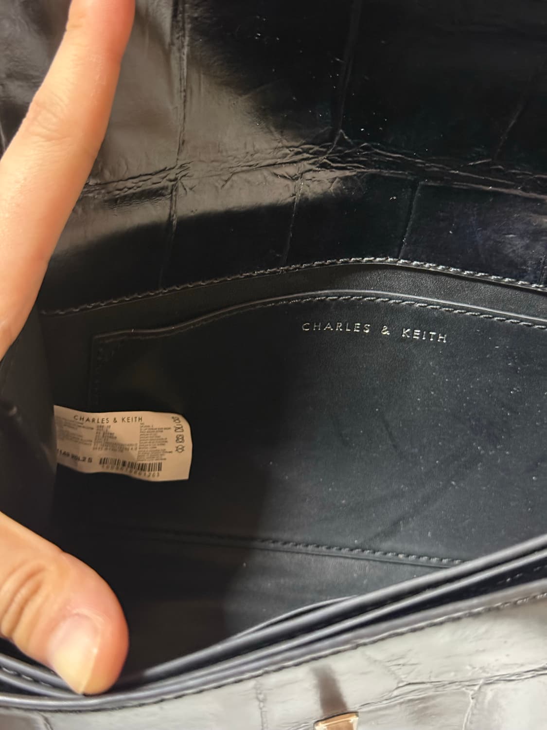 charles&keith 찰스앤키스 크로커패턴 체인백 상품이미지9