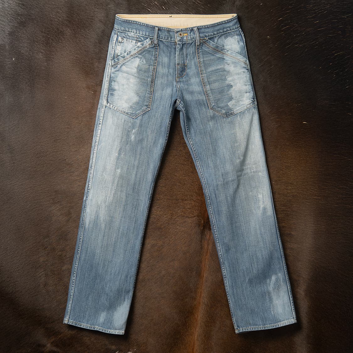 [30] 00s 폴로 랄프로렌 퍼티그 데님팬츠 두산폴로  상품이미지1