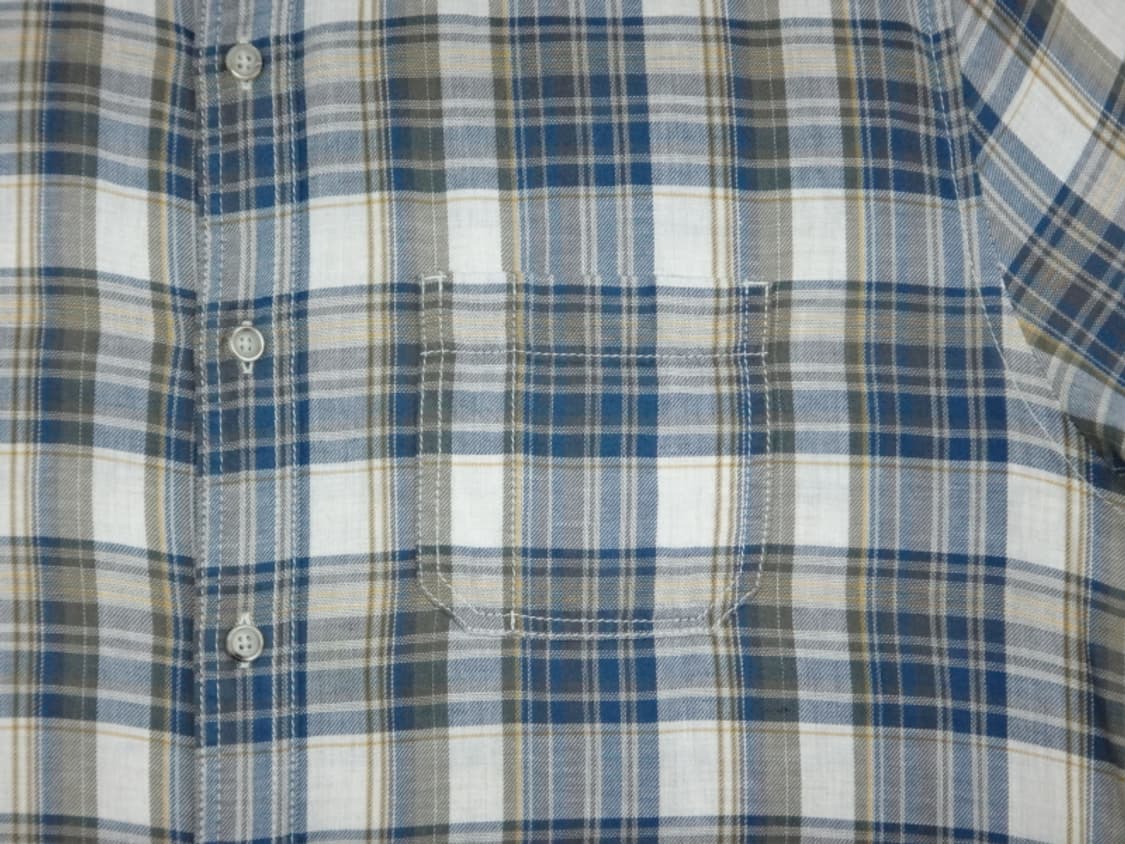 (105) 코오롱 시리즈 마드라스 체크 린넨 긴팔 셔츠 상품이미지4