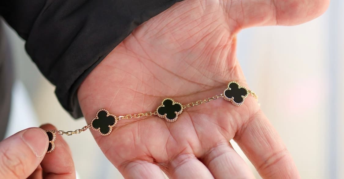 V 오닉스 5모티브 팔찌 상품이미지7