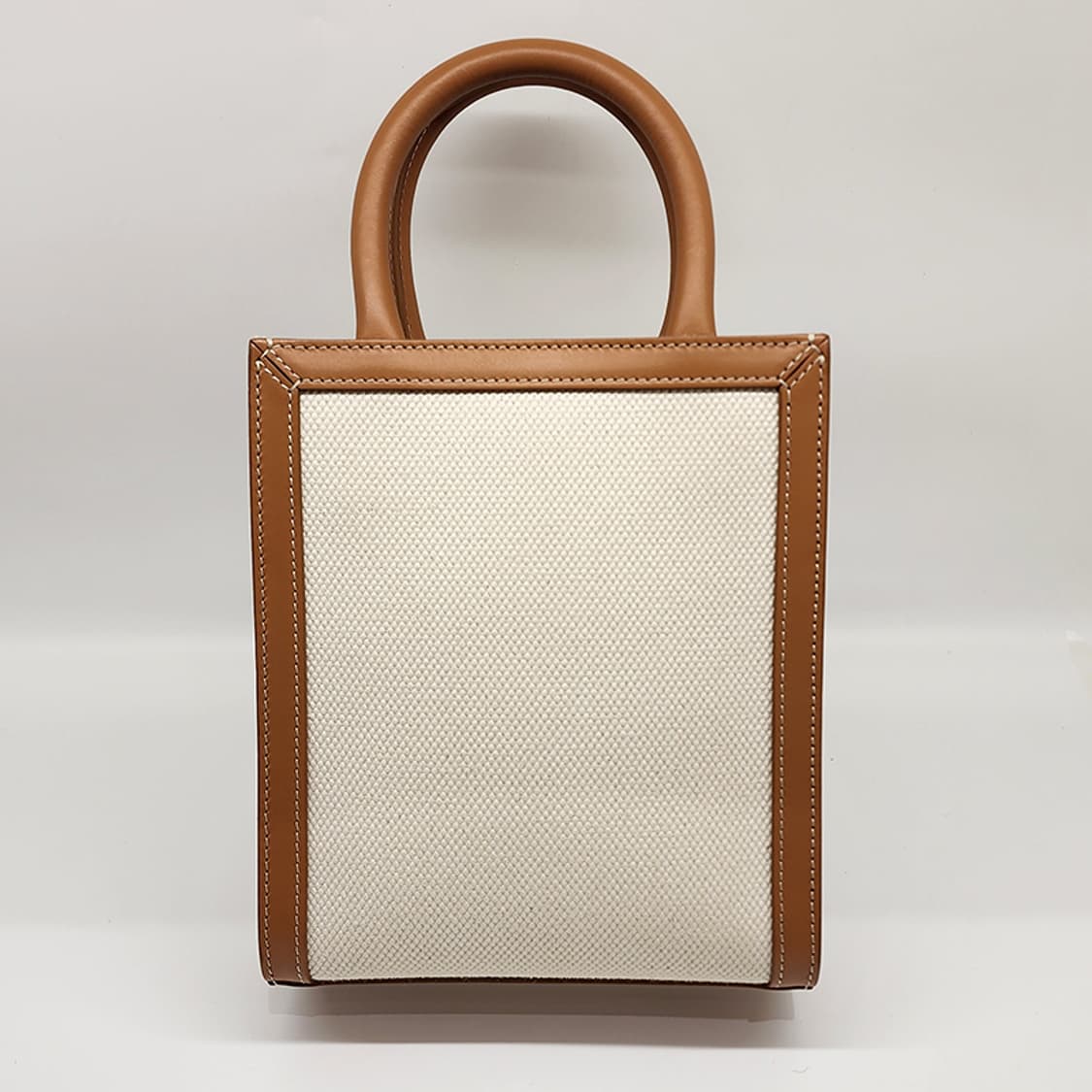 셀린느 193302BNZ 패브릭 카바스 미니 토트백 브라운 상품이미지3