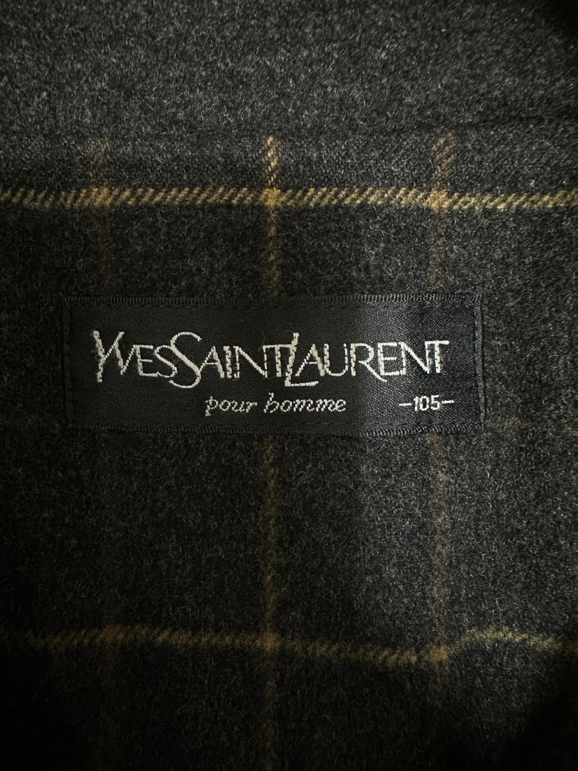 YSL 입생로랑 캐시미어 블루종 자켓 상품이미지5