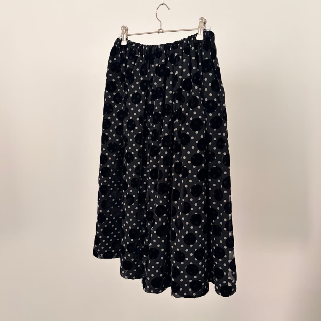 Mixed Dot Shirring Skirt 상품이미지8