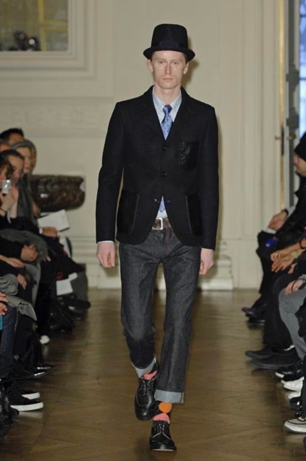 JUNYA WATANABE 2008FW wool & leather JK 상품이미지9