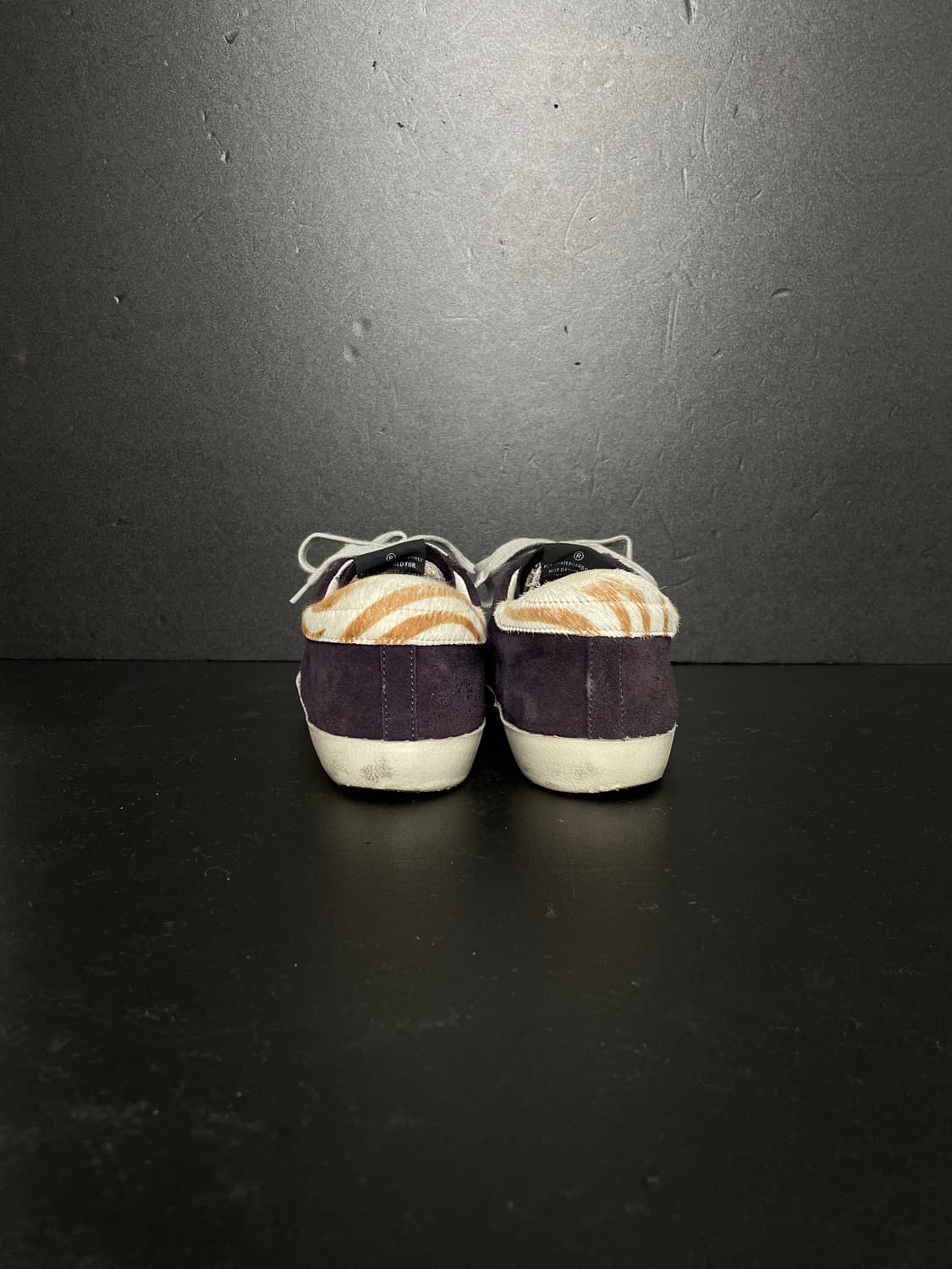 [37] 골든구스 스웨이드 슈퍼스타 지브라 상품이미지8