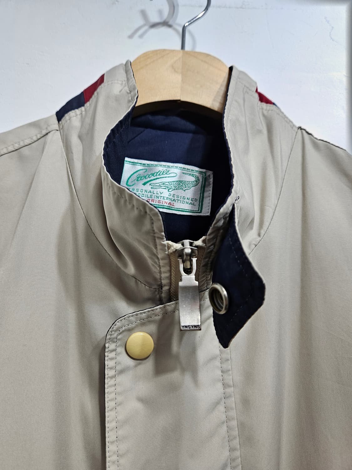 크로커다일 배색 바람막이 점퍼 100 상품이미지5