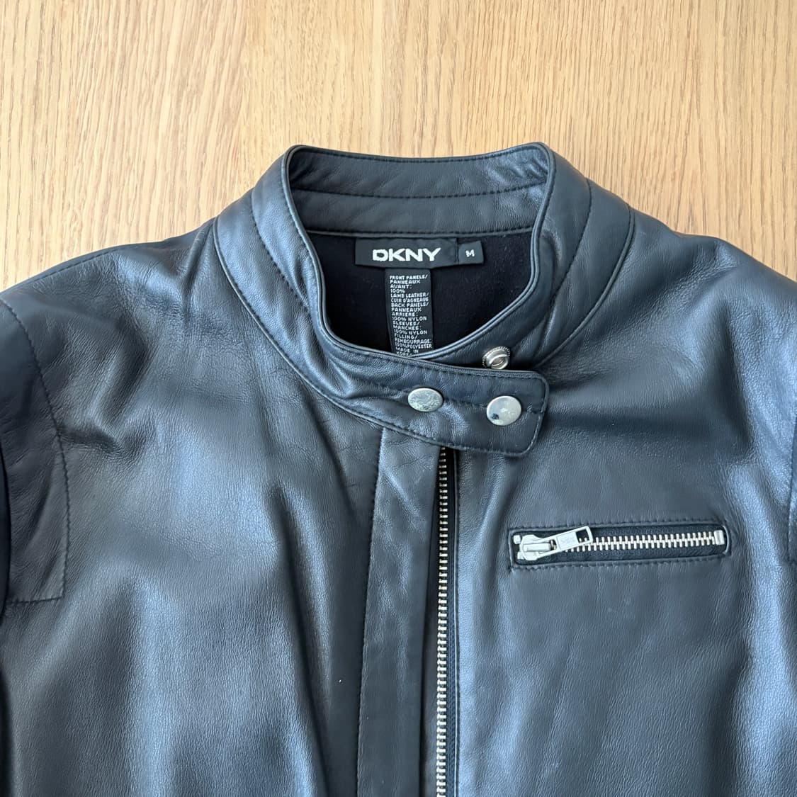  ▫️Dkny Leather Padded Jacket 상품이미지7