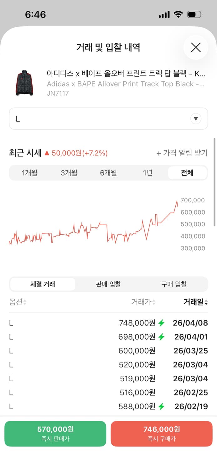 베이프 아디다스 져지 블랙 상품이미지7