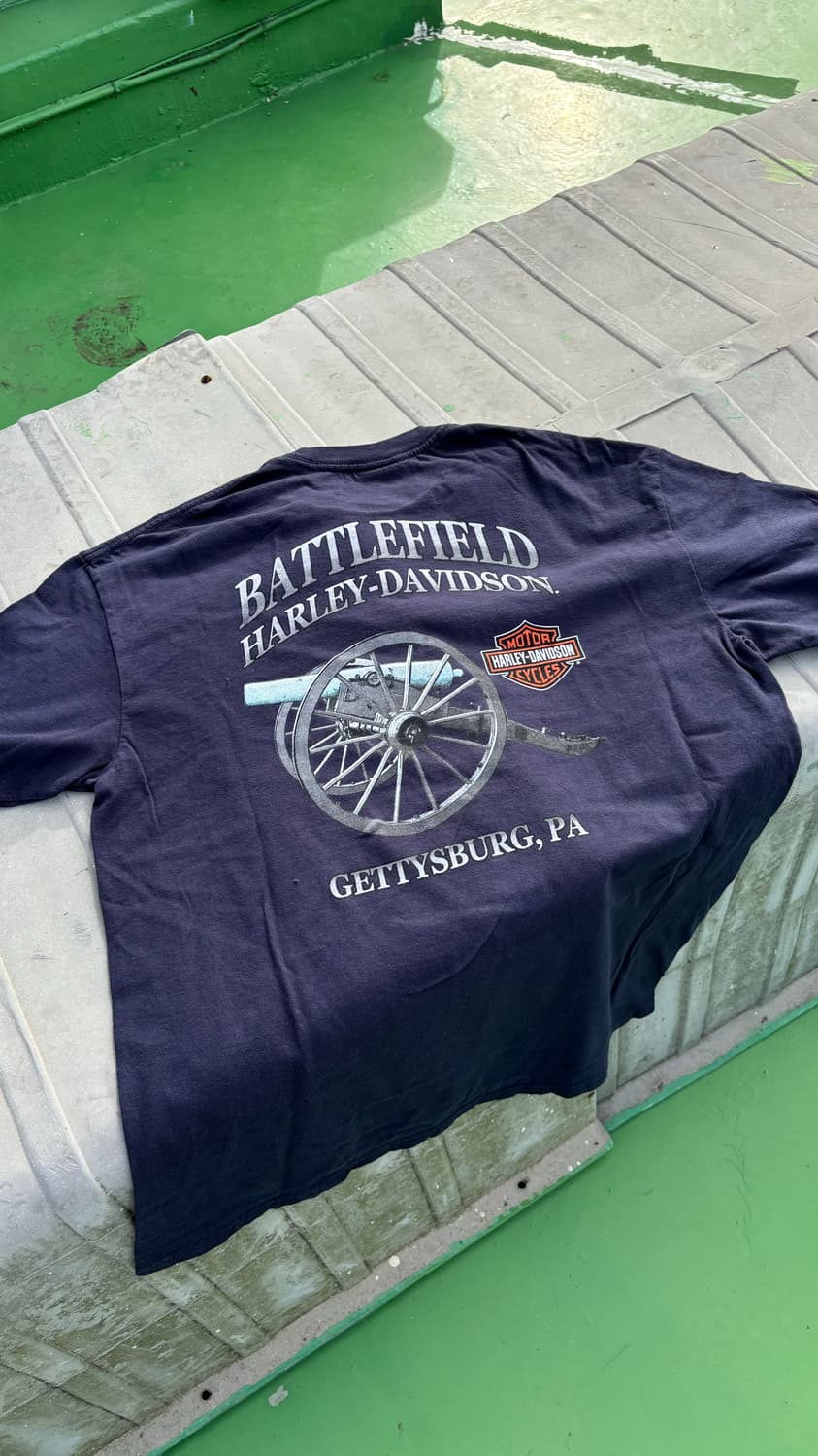 Harley-Davidson 'Battlefield' T-shirt 상품이미지8