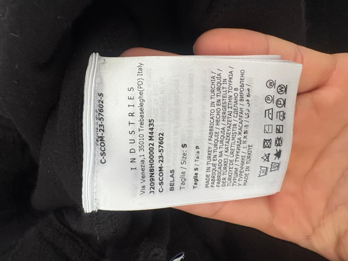 릭오웬스 몽클레어 벨라 드로스트링 코튼 팬츠 상품이미지6