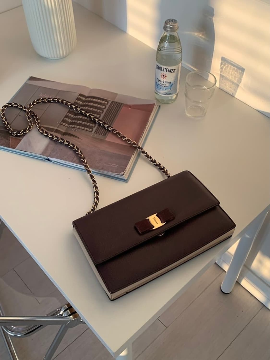 페레가모 바라 체인 숄더백 상품이미지1