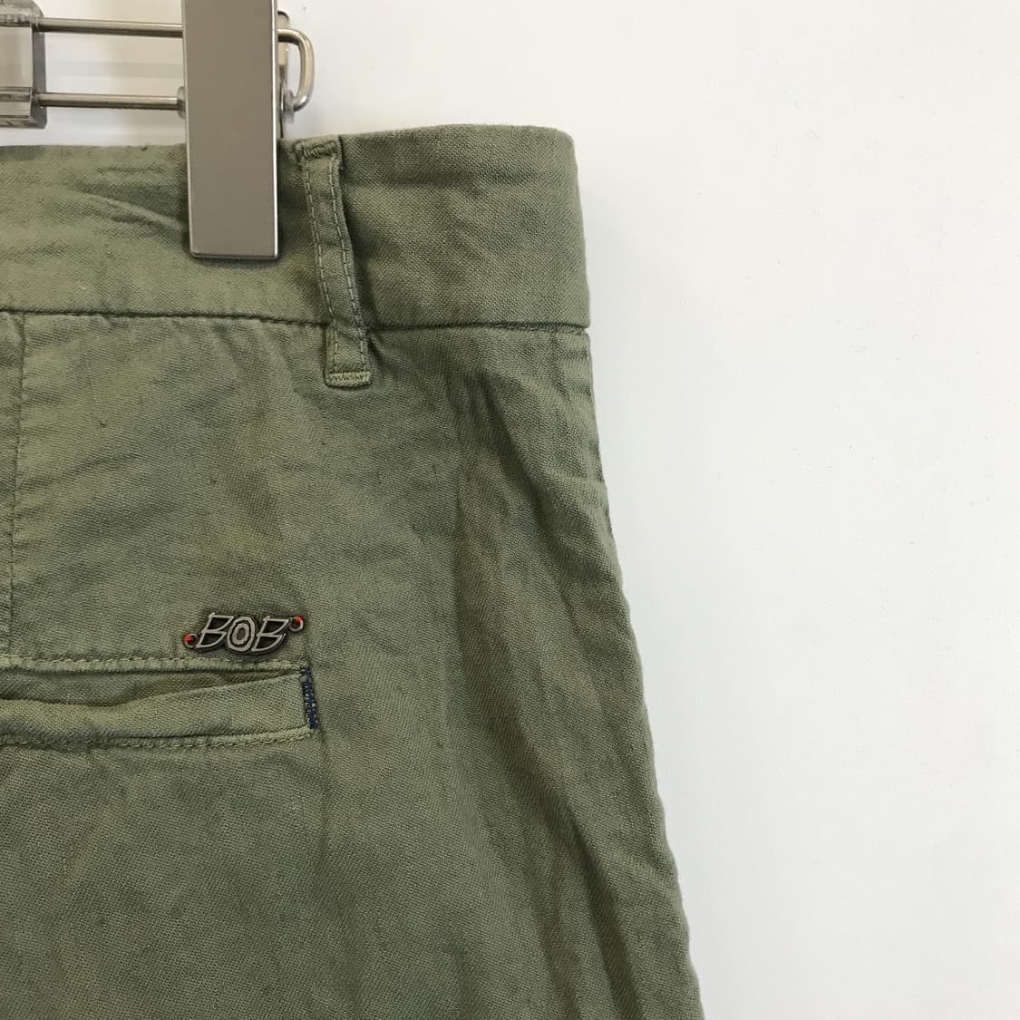 BOB 이태리 린넨코튼 카키팬츠 [34] 상품이미지4