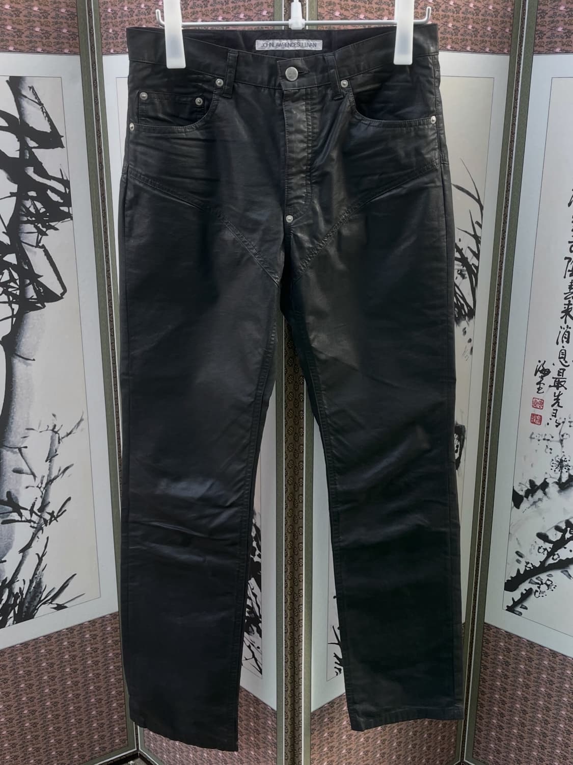 John lawrence sullivancow leather pants 상품이미지1