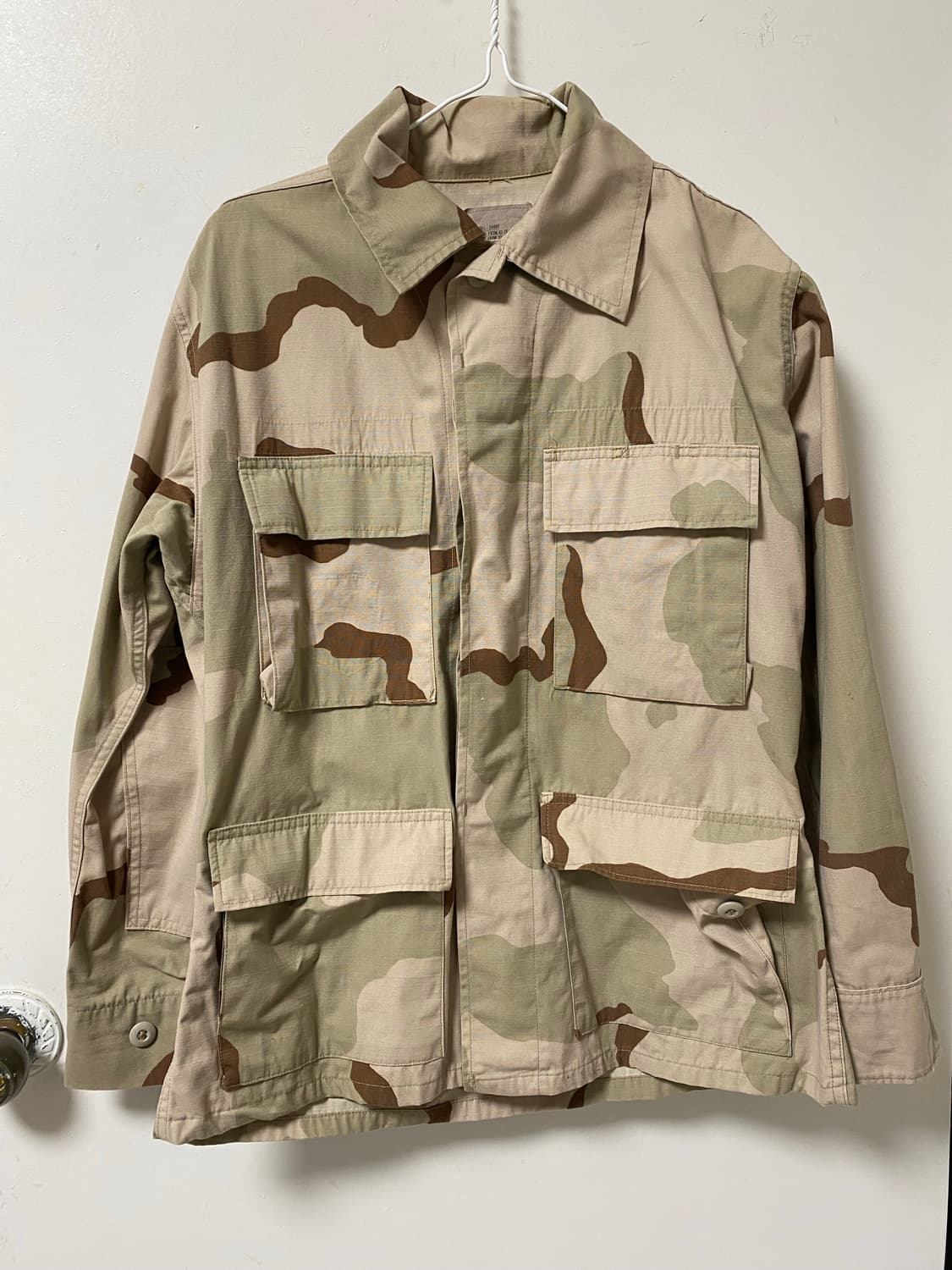 90s 미군 데저트 카모 BDU 자켓 스몰 쇼트 상품이미지1