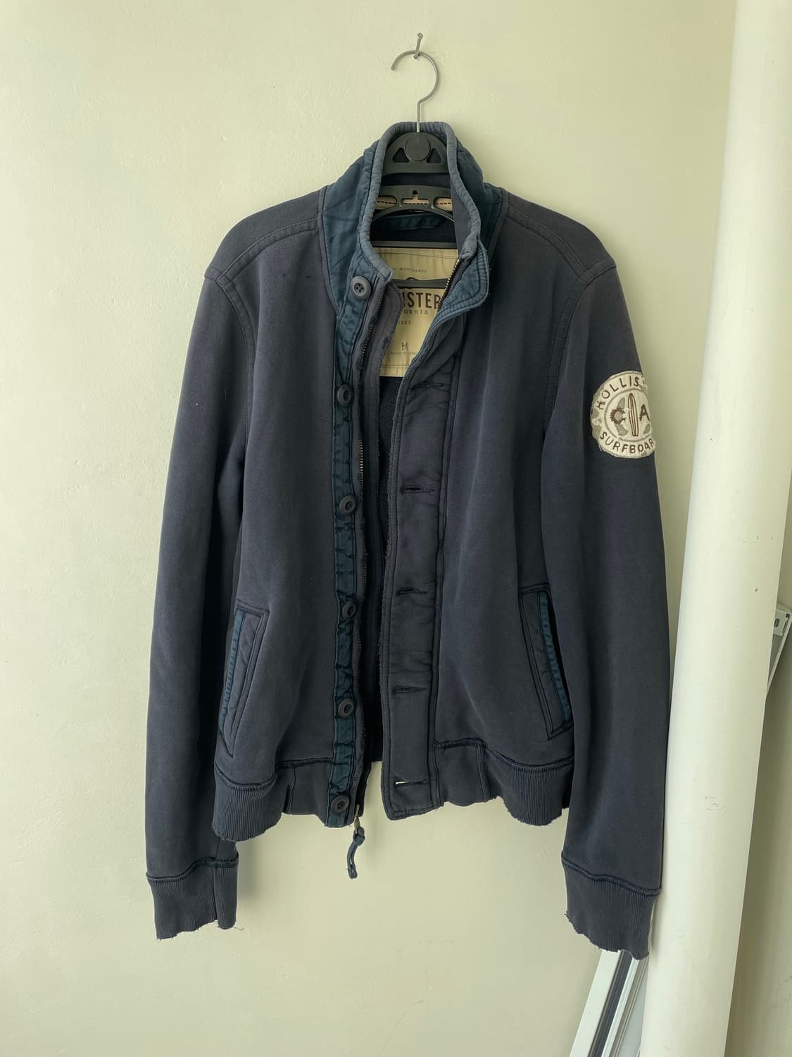 홀리스터 데미지 집업 자켓 M 상품이미지6