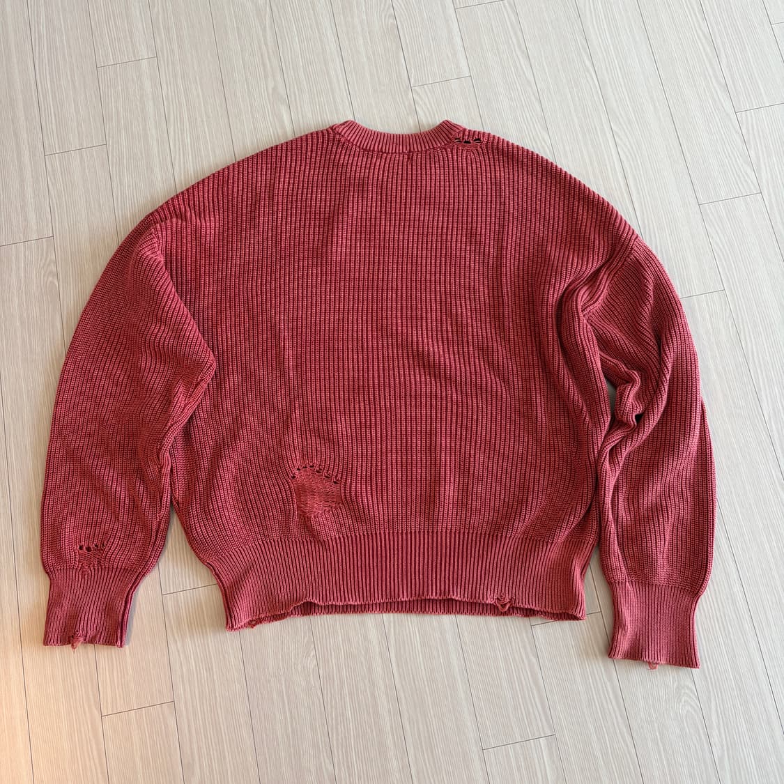 메종미네트 데미지 니트 (L) 상품이미지3