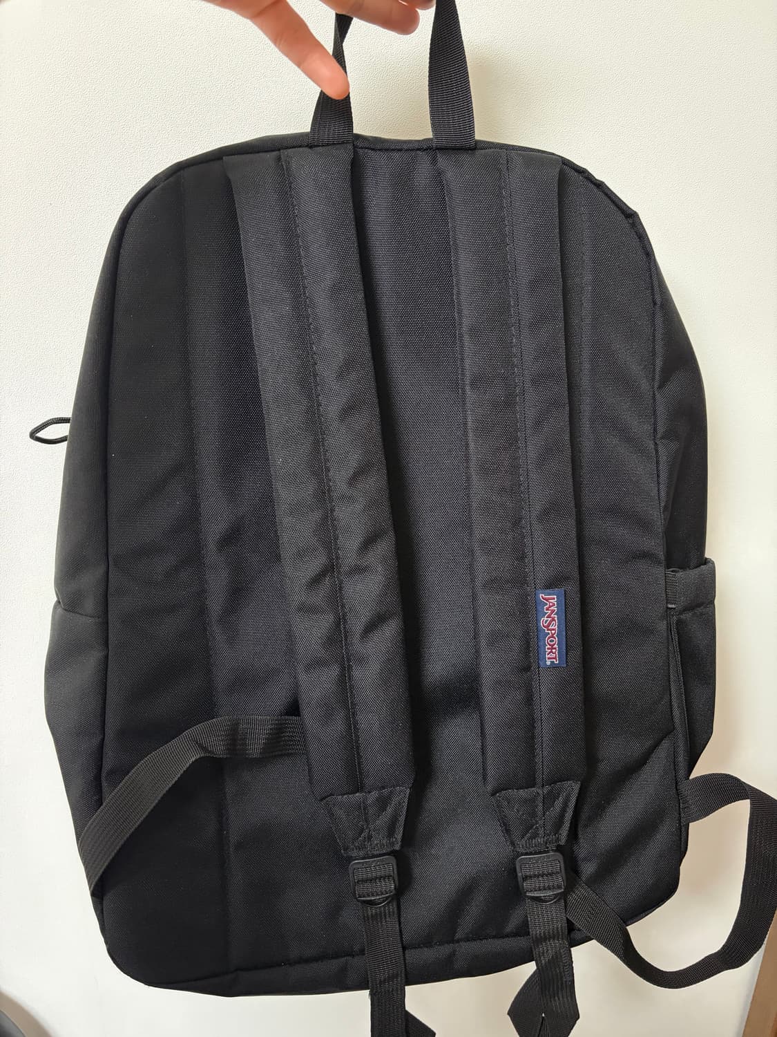 잔스포츠 기본 백팩 블랙 상품이미지2