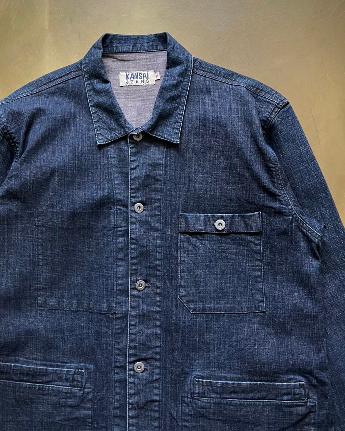 90-00s KANSAI YAMAMOTO Denim Field JK 상품이미지5