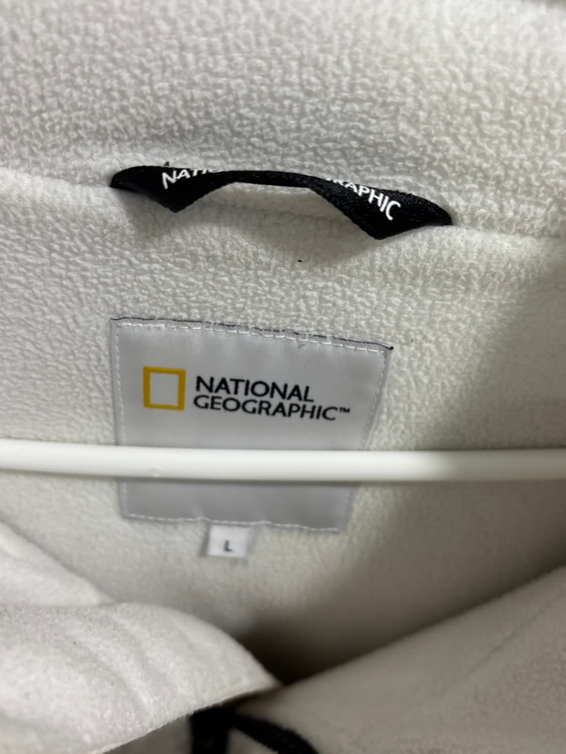 네셔널 양털 후리스 뽀글이 집업 L 상품이미지5