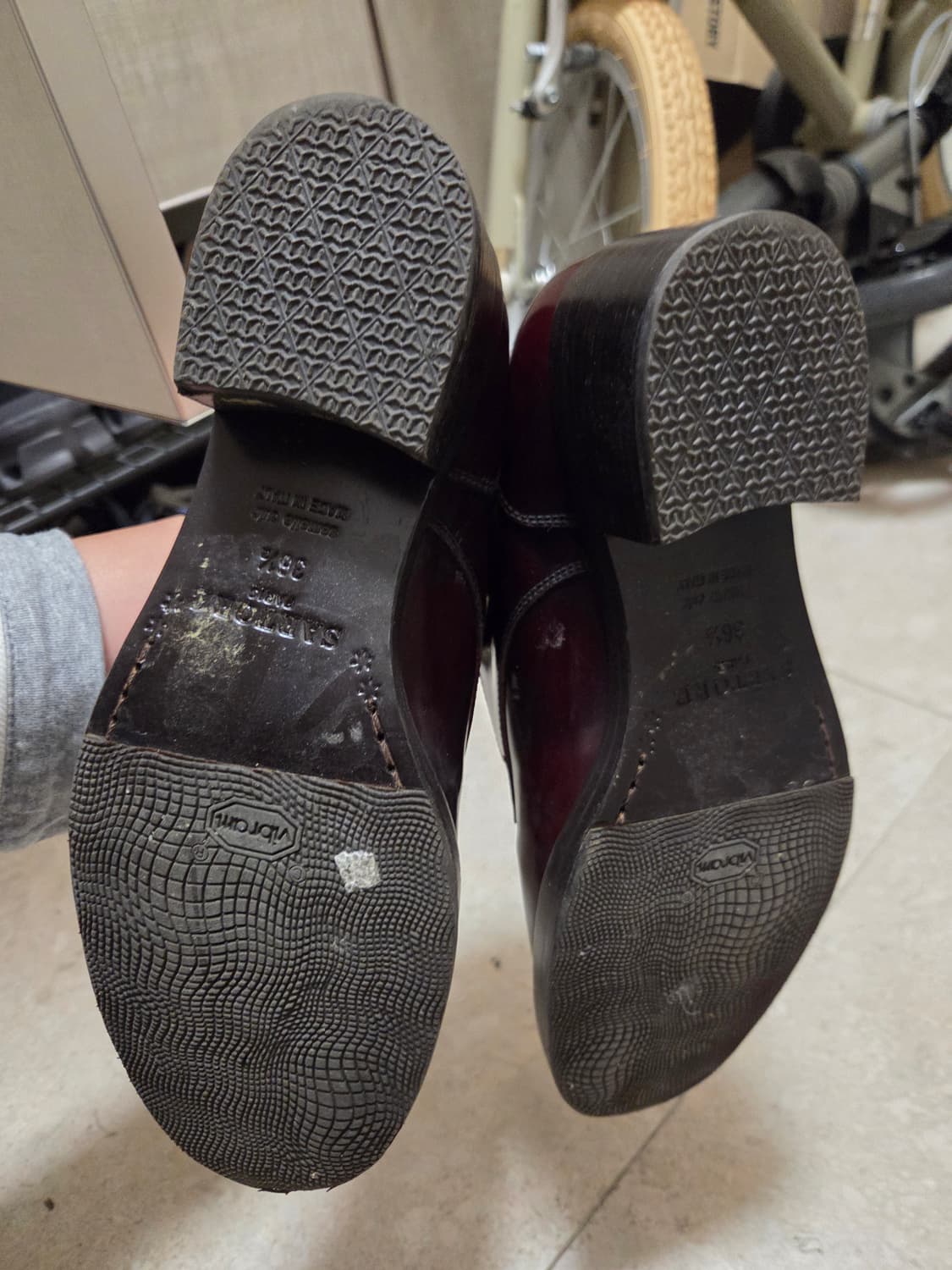 SARTORE 사토레 프랑스 더비슈즈 옥스퍼드 구두 230 36 1/2 상품이미지4