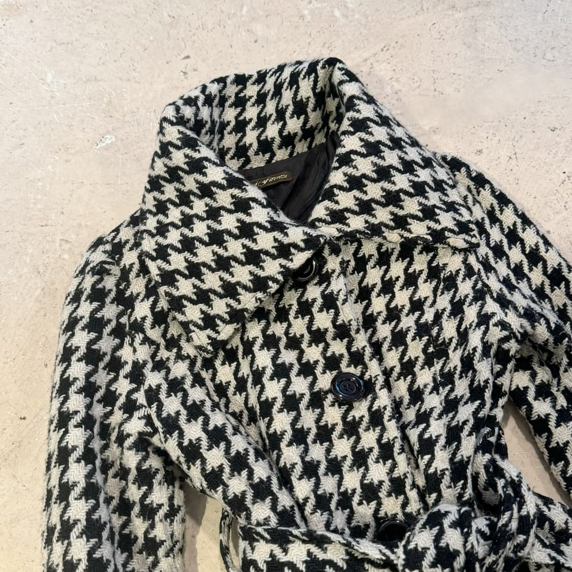 하운드투스 체크패턴 갸루 코트 상품이미지4