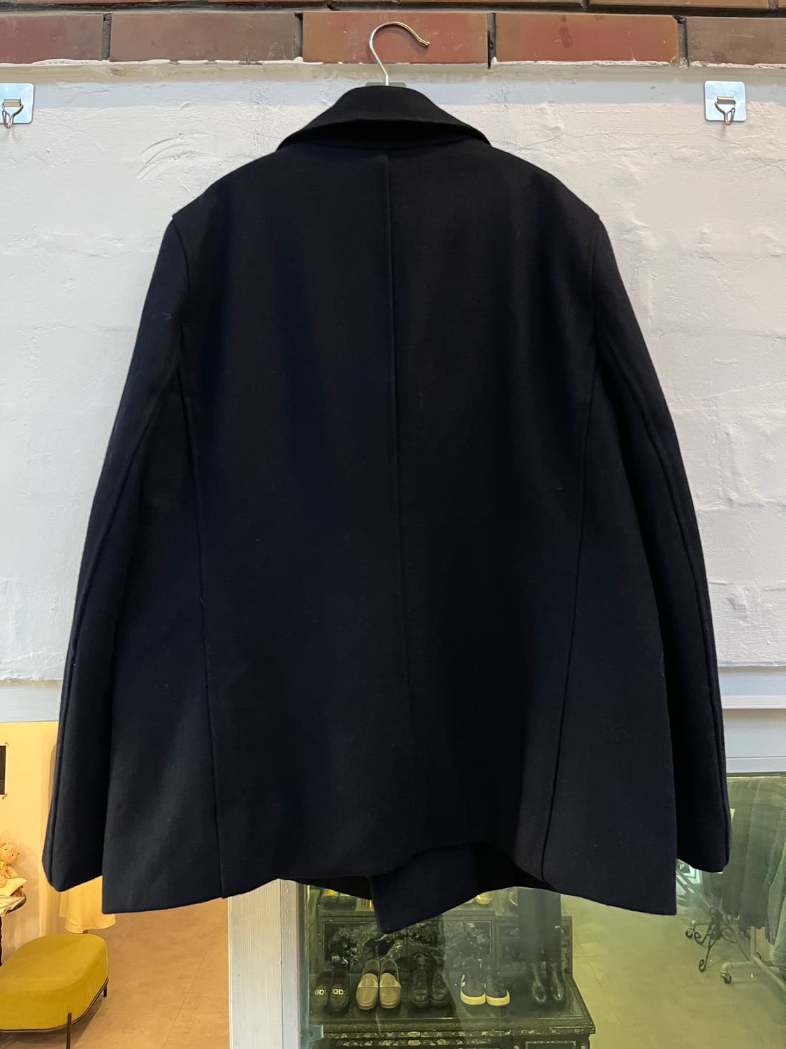 Gap 울 혼방 네이비 피코트 XL 상품이미지9