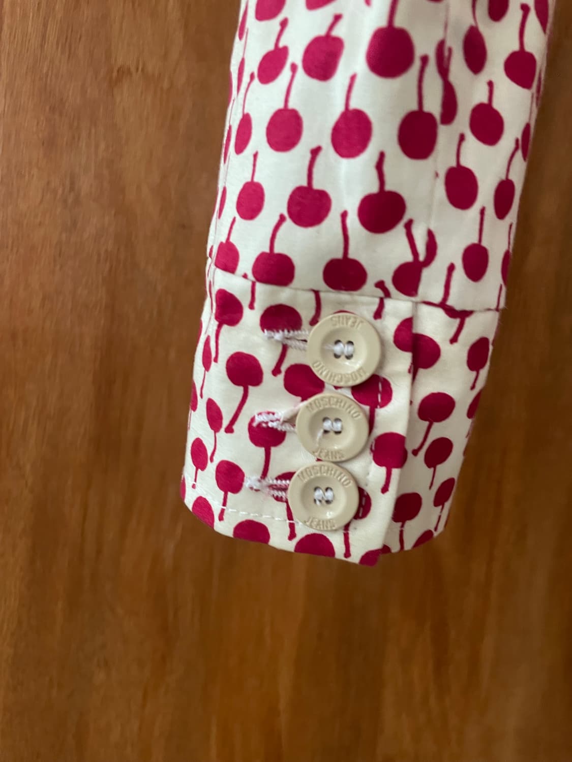MOSCHINO 90s cherry bow blazer jacket 상품이미지8