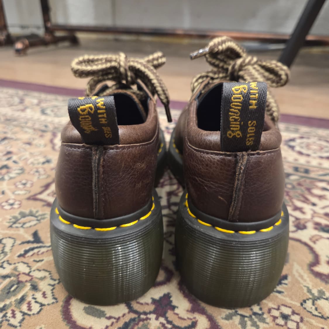 닥터마틴 크랜포드 크레이지홀스 브라운 uk4 230-235 상품이미지2