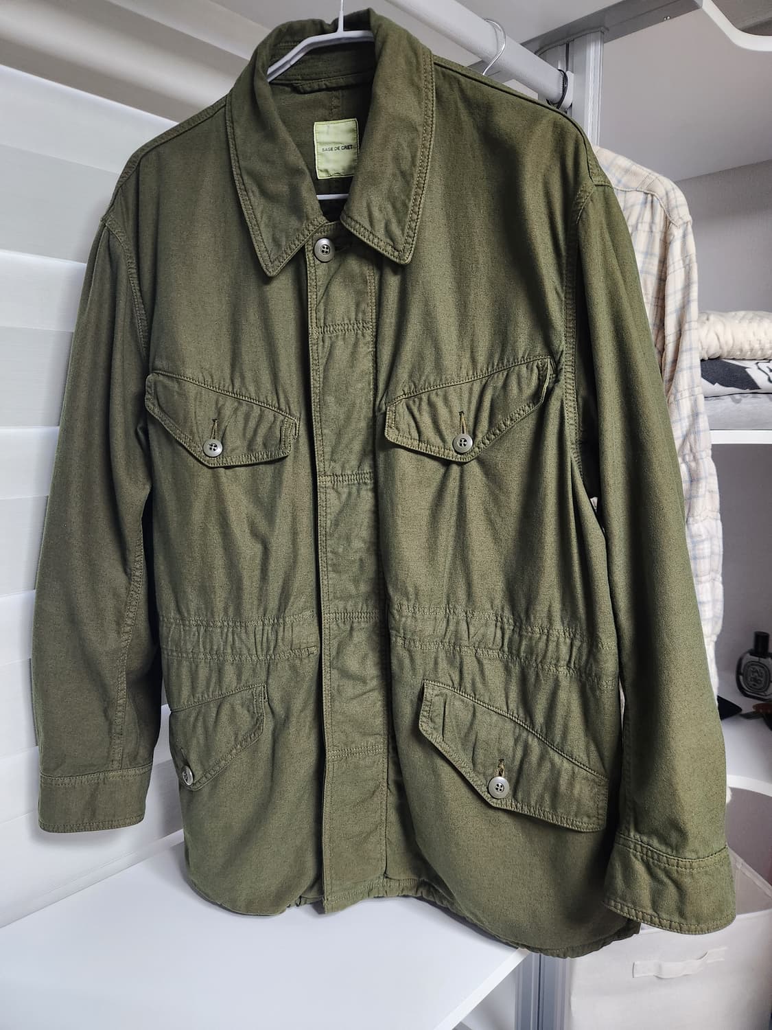 사쥬드크레(Sage de cret) 밀리터리 자켓 L사이즈 상품이미지2