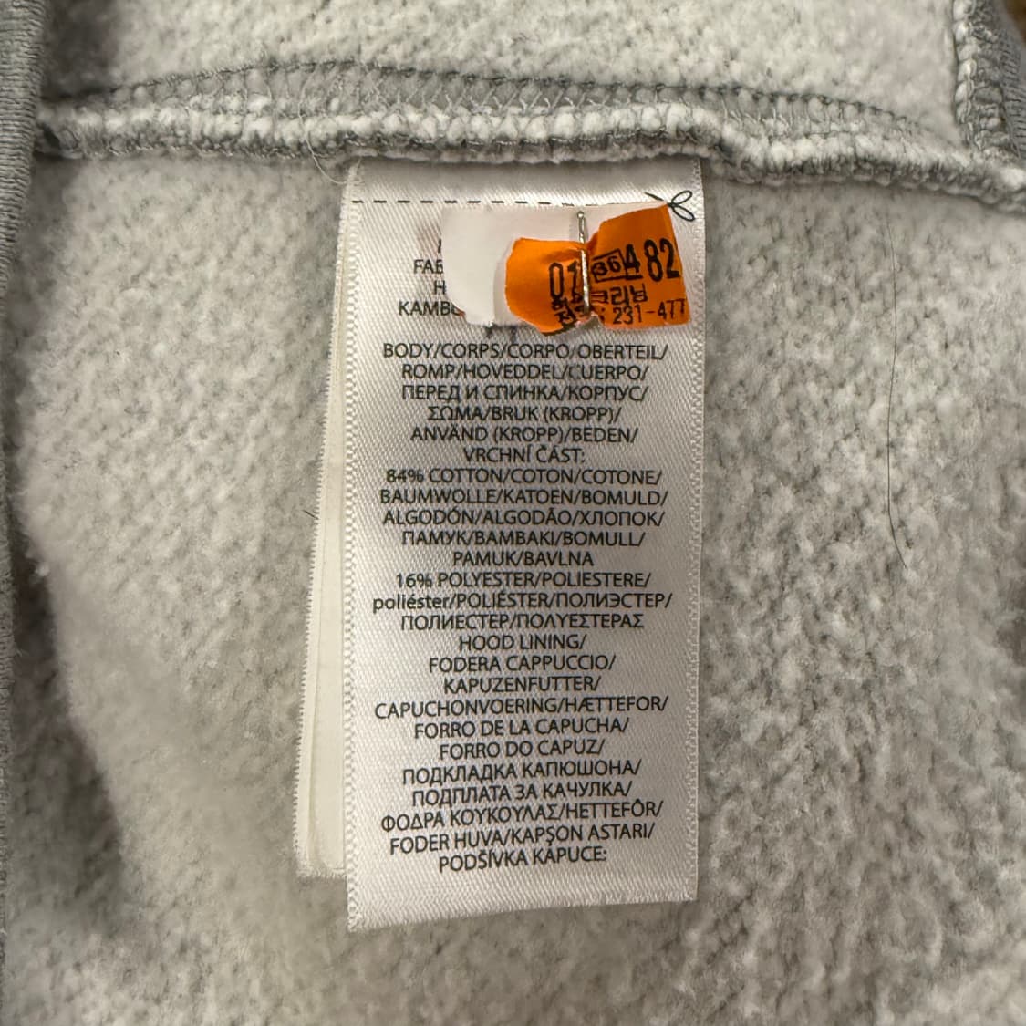 폴로 랄프로렌 그레이 후드집업 상품이미지7