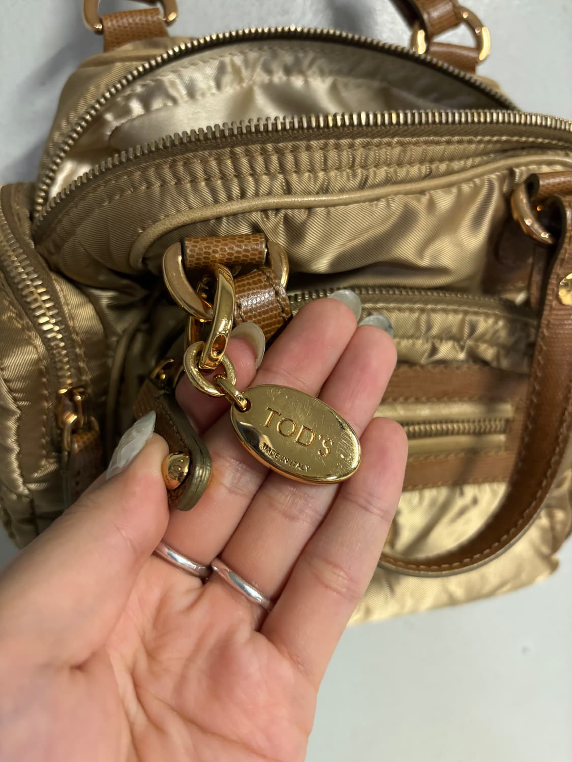 TOD‘S nylon mini boston bag  상품이미지3