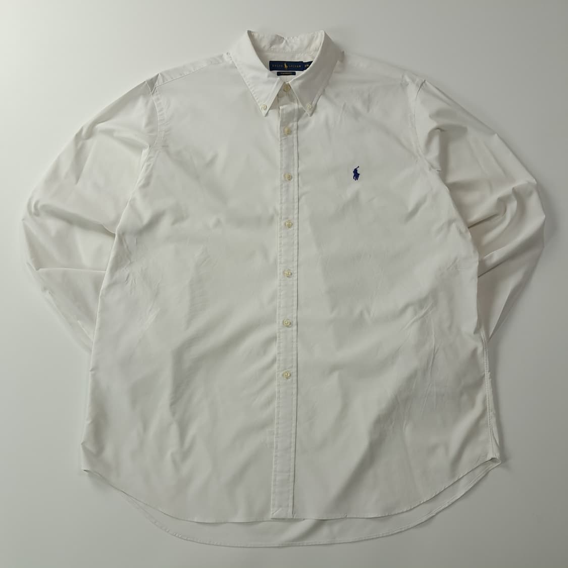 CK409 XL 폴로 퍼포먼스 블루포니 화이트 셔츠 남방 상품이미지1