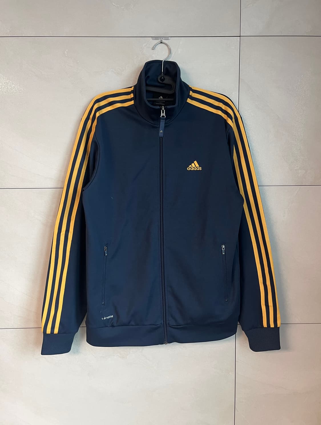 아디다스 대장 네이비 옐로우 라인 져지 (100)  상품이미지1