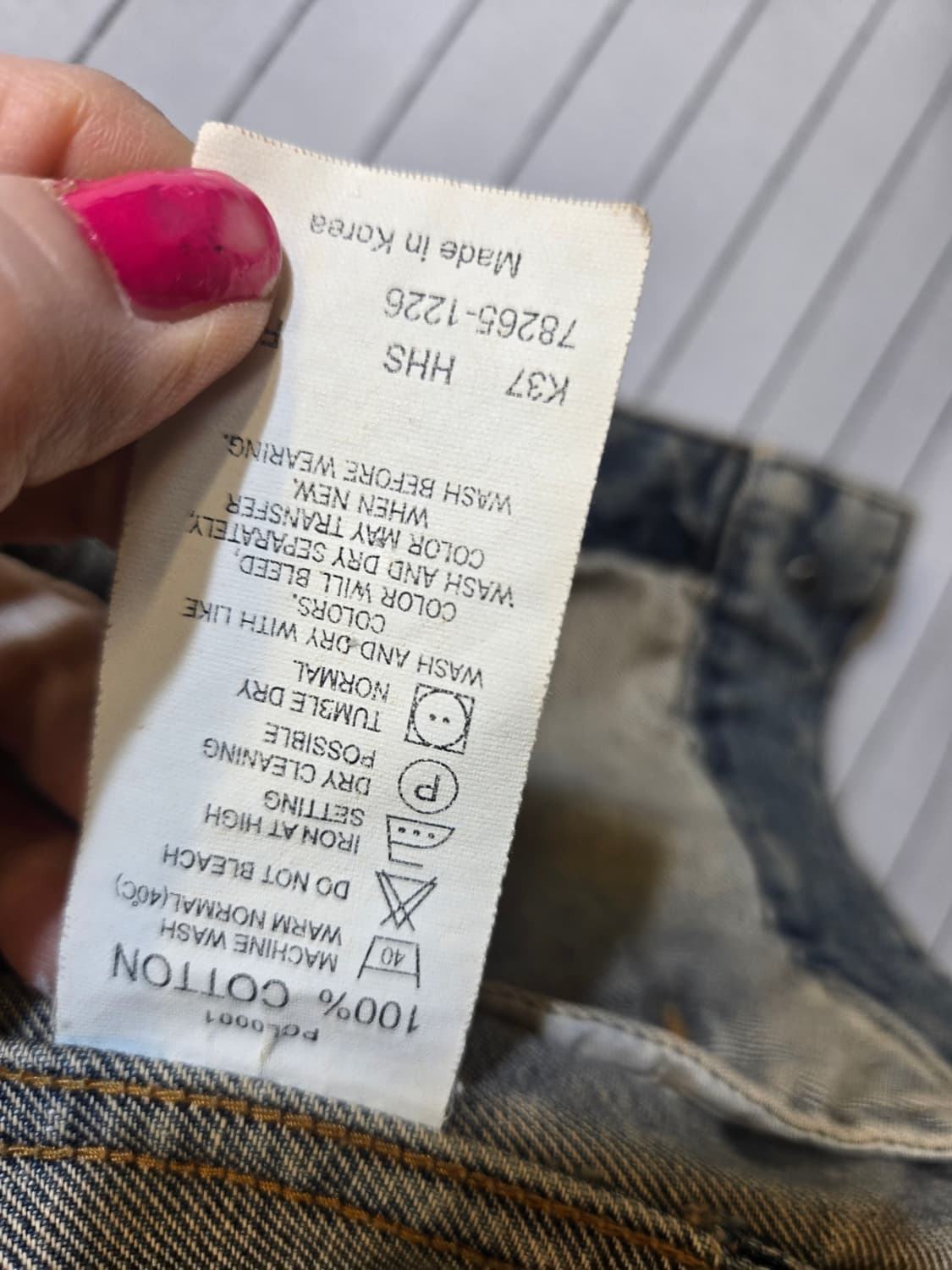 리바이스 데님 자켓 SIZE 95 상품이미지4