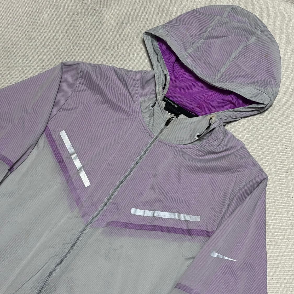 L 나이키 퍼플 윈드러너 바람막이 상품이미지1
