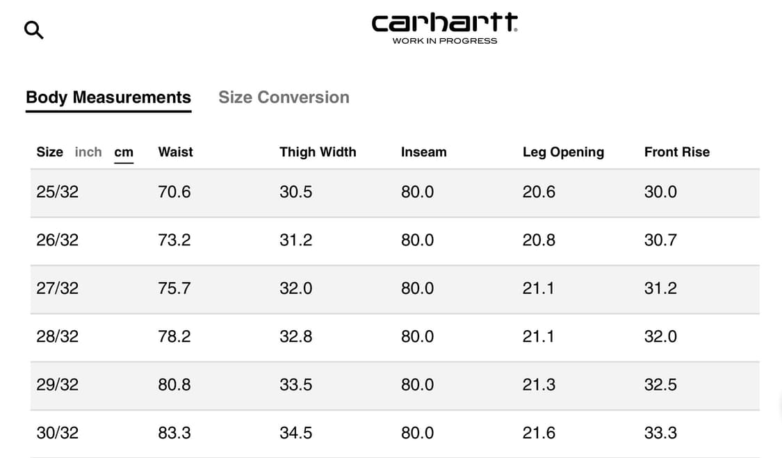칼하트 윕 더블니 팬츠 토바코(스톤 캔버스)29X32 새상품 상품이미지6