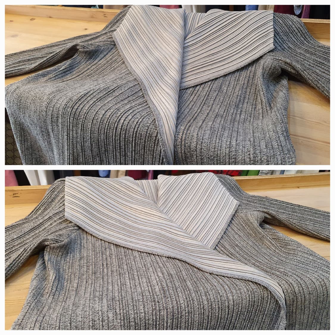 66~88.헤비플리츠 오픈코트 상품이미지4