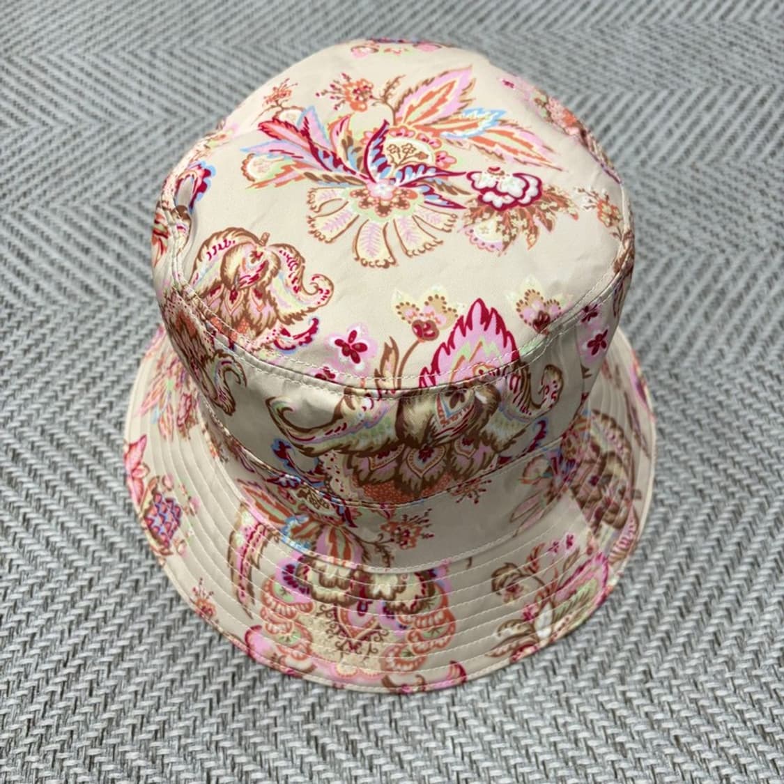 오일릴리 플라워패턴 버킷햇 V1667 상품이미지1