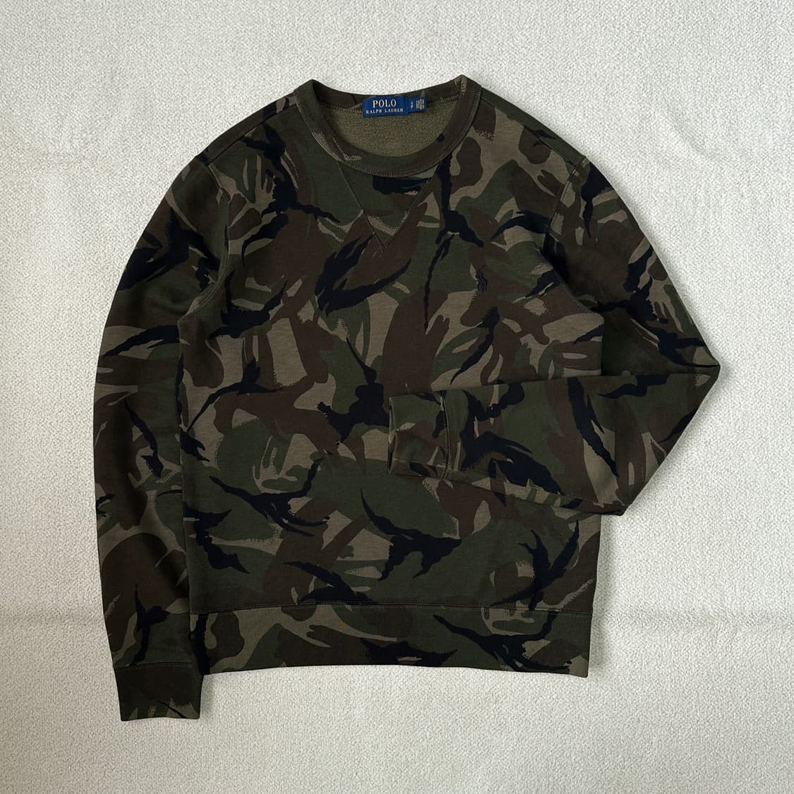 폴로 랄프 로렌 카모 스웨트셔츠 상품이미지1