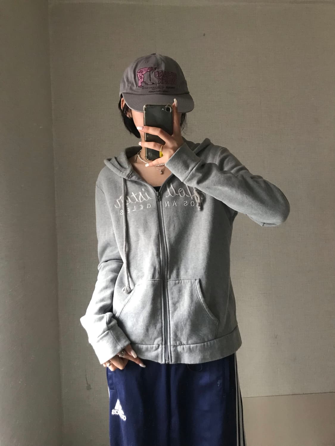 홀리스터 뮤트그레이 후드집업 상품이미지4