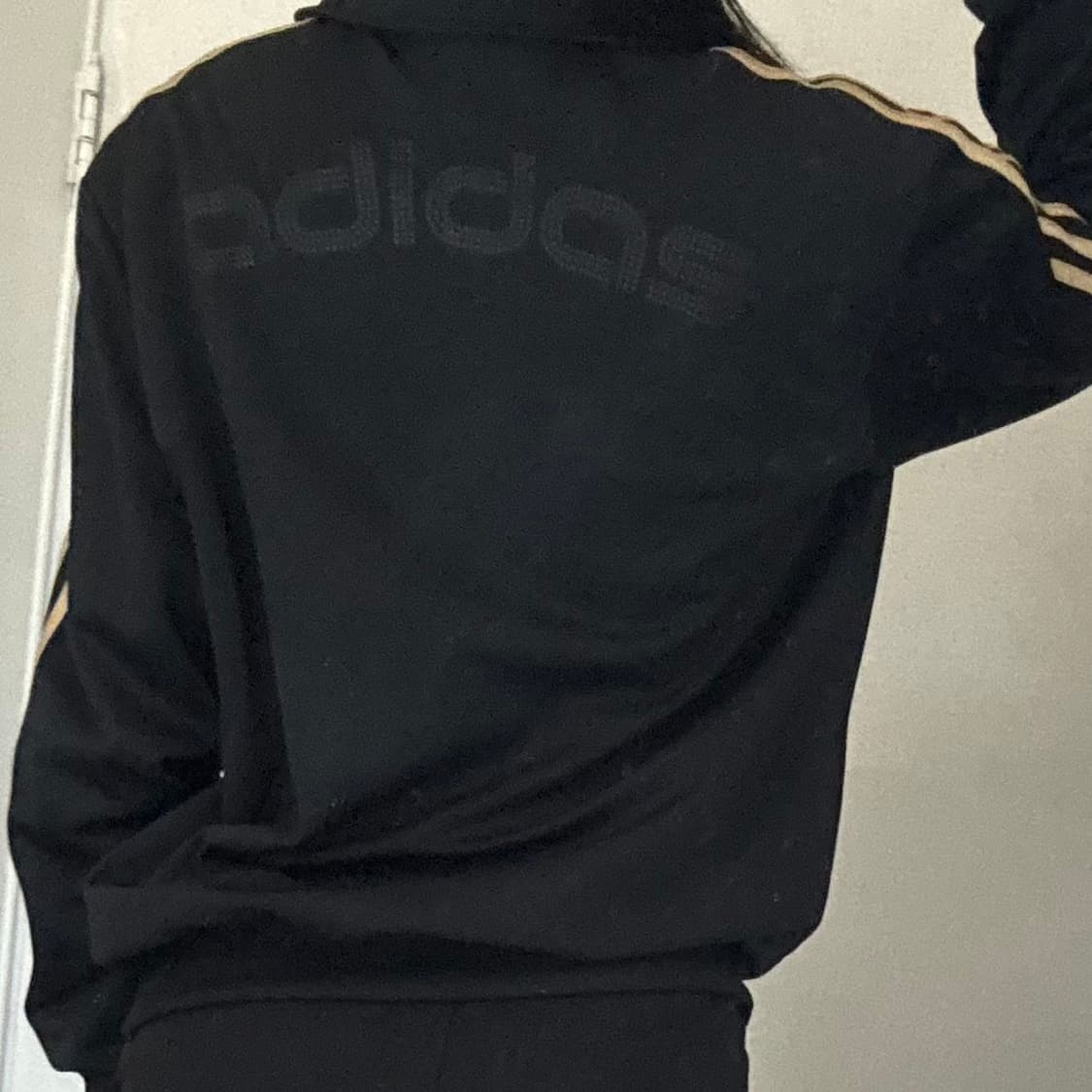 아디다스 골검 삼선 큐빅 트랙탑져지 🖤💛 상품이미지4